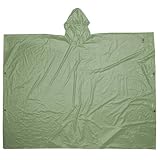 CLC Rain Wear R10420 .10MM PVC Poncho - Green Large
