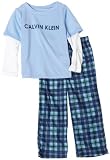 Calvin Klein  Boys 2-7 Pajama Set