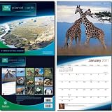 Planet Earth 16-Month Wall Calendar 2011 - 12x12