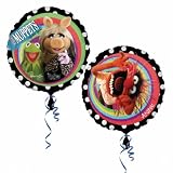 The Muppets Group Kermit, Miss Piggy, & Animal 18" Mylar Balloon
