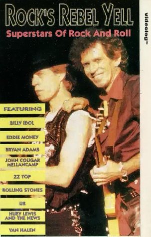 CD-Charts  VHS : Rock's Rebel Yell - Superstars Of Rock And Roll