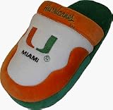Miami Hurricanes Comfy Feet Scuff Slippers