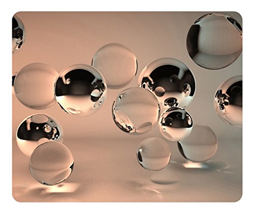 Gaming Mouse Pad - Transparent Balls Natural Eco Rubber / Durable Office Accessory / Laptop Mouse pad and Pc Desktop mouse pad / Gifts For Gaming mouse pads / Support Wired Wireless or Bluetooth Mouse and Gaming Mouse