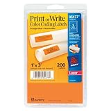 Removable Labels - Red (2-pk.)
