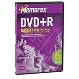 Memorex 4.7GB DVD+R Media