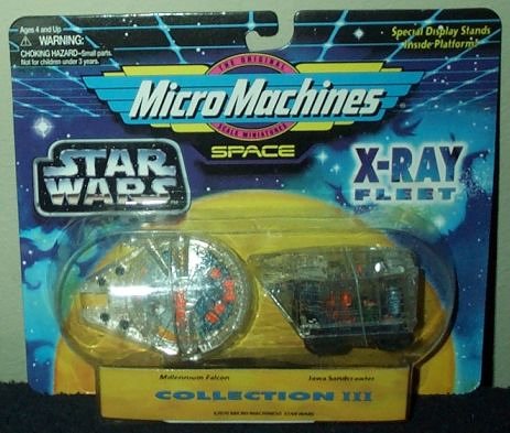 Star Wars Micro Machines X-Ray Fleet Collection 3