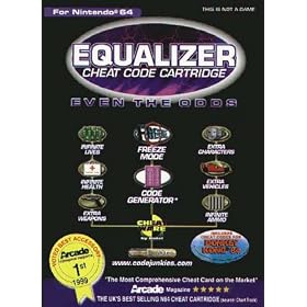 Datel Direct Equalizer Cheat Code Cartridge (N64)