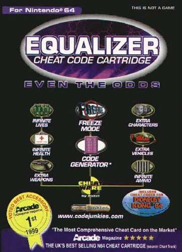 Buy Datel Direct Equaliser Cheat Code Cartridge (N64) online at Discounted New and Used prices. Delivered to your door with Childrens Toyshop.com
