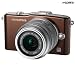 OLYMPUS PEN E-PM1 - Braun + Objektiv M.Zuiko Digital 14-42 mm II + 2 JAHRE GARANTIE!