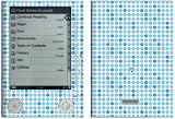 Dots Turquoise Design Protective Decal Skin Sticker for Sony Digital Reader PRS-505 Models