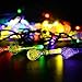 Goodia Solar Outdoor String Lights, 15.7ft 20 LED Water Drop Icicle Ambiance Lighting for Indoor,Bedroom,Patio,Lawn,Landscape,Fairy Garden,Home,Wedding,Holiday,Christmas Tree,Party