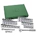SK 94547 47 Piece 3/8-Inch Drive 6 Point Standard and Deep Socket Set with 20 Piece 1/4-Inch to 7/8-Inch and 24 Piece 6-Millimeter to 19-Millimeter Assortments
