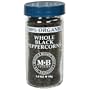Morton & Bassett Organic Whole Black Pepper, 2-Ounce Jars (Pack of 3)