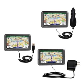 Deluxe Kit for the Garmin Nuvi 760 includes a USB cable with Car and Wall Charger -... by Gomadic for the Garmin Nuvi 760