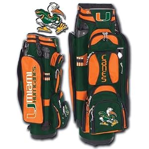 Buy University of Miami Hurricanes Brighton Golf Cart Bag by Datrek - 14546