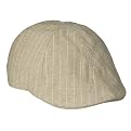 Men's Ivy Striped Linen Hat - Tan