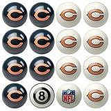 Chicago Bears NFL Home vs. Away Billiard Balls Full Set (16 Ball Set) by Imperial International