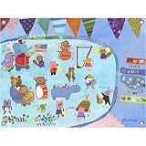Animal Orchestra Mural by Jill McDonald, 42x32 in