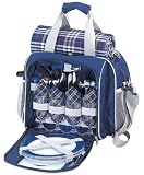 Proteam CA1001 - 4 Person Hamper Inc Rug - Navy Blue/ Grey Piping