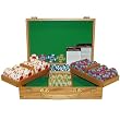 300 World Tophat & Cane Paulson Clay Chips w/Oak Case