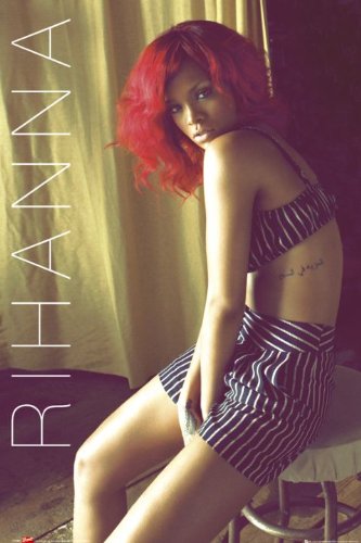 Empire 392190 Rihanna - Barhocker - Musikposter Foto - Gr&ouml;sse 61 x 91.5 cm