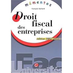 M�mento droit fiscal des entreprises