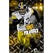 Pittsburgh Steelers Troy Polamalu Sports Poster Print - 22x34