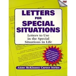 Letters For Special Situations