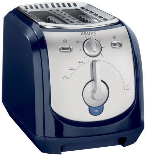KRUPS FEM25B NBL/CHM 2-SCHEIBEN-TOASTER PROEDITION PLUS CHROM