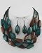 Young & The Restless ~ Sofia ~ Green/Brown Beaded Necklace