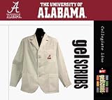 Alabama Crimson Tide Scrub Style Short Consultation Jacket from GelScrubs - B000BJFDI4