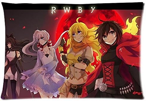 Ruby Rose Anime Pillowcase RWBY Printed Custom Rectangle Pillow Case 20"x30" Two Side