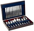 Wallace Antique Baroque 65-Piece Stainless-Steel Flatware Set, Service for 12
