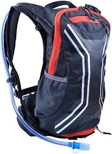 Hydration Pack - Lightweight Backpack w/ Removable 70oz (2l) Water Bladder / Bag - Men &amp; Women, One Size Fits XS-XL - Outdoor Running, Hiking, Biking/Cycling, Festivals - 1 Year Warranty