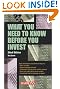What You Need to Know Before You Invest