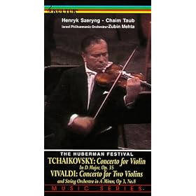 Huberman Festival / Violin Concertos [VHS]
