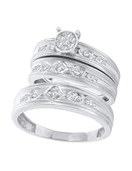 0.26 CT DIAMOND FASHION TRIO SET