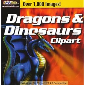 Dragons & Dinosaurs Clipart