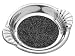 Wilton Armetale Scallop Handle Wine Bottle Coaster