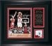 Ben Gordon Limited Edition 8 x 10 Framed Photograph with Piece of Game-Used Rookie White Jersey and Plate