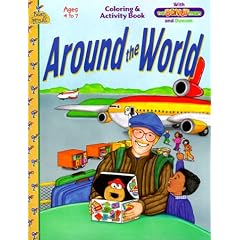 Around The World With The Donut Man (Coloring and Activity Books)