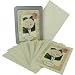 Cavallini Botanical Flowers Vintage Letter Background Thank You Boxed Cards- Set of 10 with Envelopes, One