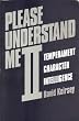 Please Understand Me II: Temperament Character Intelligence