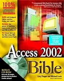 Microsoft Access 2002 Bible BK+CD