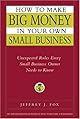 How to Make Big Money in Your Own Small Business: Unexpected Rules Every Small Business Owner Needs to Know