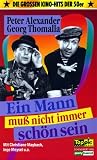 Ein Mann muß nicht immer schön sein [VHS]