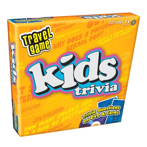 Childrens Toyshop  Toys : Snap TV Kids Trivia Travel DVD Game