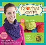Beginner Crochet Scarf Kit-Purple