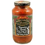 Review Mezzetta  / Mezzetta Bistro Gourmet Pasta Sauce, Tomato Basil with Fresh Basil, Garlic, Onions and Napa Valley Zinfandel, 25-Ounce Jars (Pack of 6)