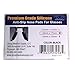 1 Pair Black - 1.8mm X 17mm Non-Slip Nose Pads for EyeGlasses by GMS Optical - Premium Grade Silicone